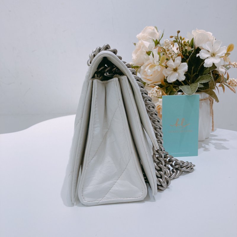 TW4785 Balenciaga 巴黎世家 小號沙漏包 Crush Small Chain Bag Lambskin-3