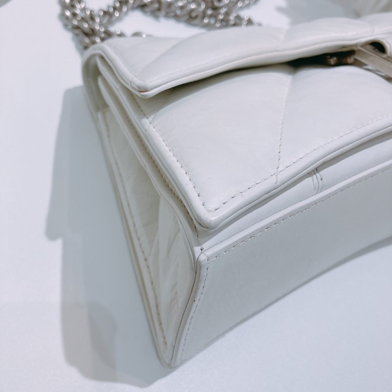 TW4785 Balenciaga 巴黎世家 小號沙漏包 Crush Small Chain Bag Lambskin-5