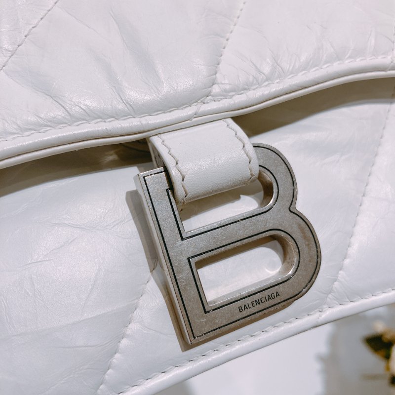 TW4785 Balenciaga 巴黎世家 小號沙漏包 Crush Small Chain Bag Lambskin-10