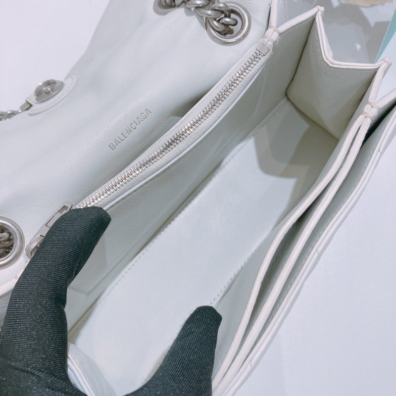 TW4785 Balenciaga 巴黎世家 小號沙漏包 Crush Small Chain Bag Lambskin-14