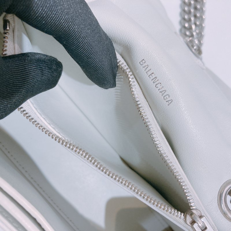 TW4785 Balenciaga 巴黎世家 小號沙漏包 Crush Small Chain Bag Lambskin-16