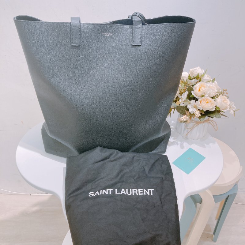 TW4786 Saint Laurent Large Shopping Tote Bag Calfskin-19