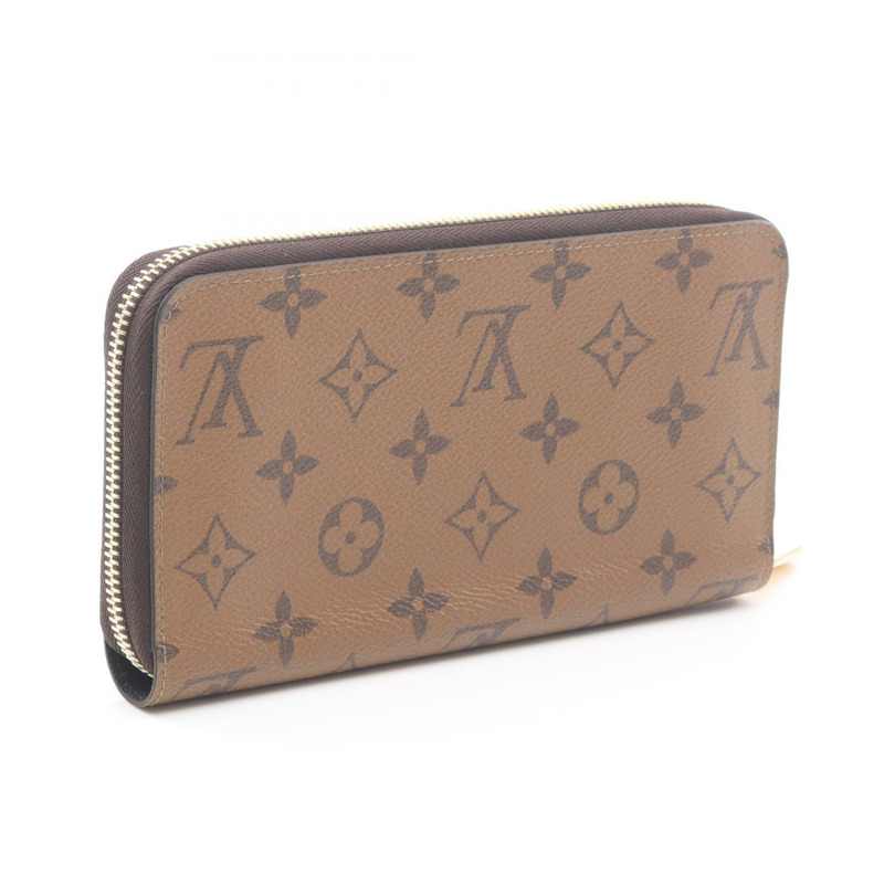 路易威登 Zippy Around 長版皮夾 M82444 Monogram Reverse 帆布二手-1