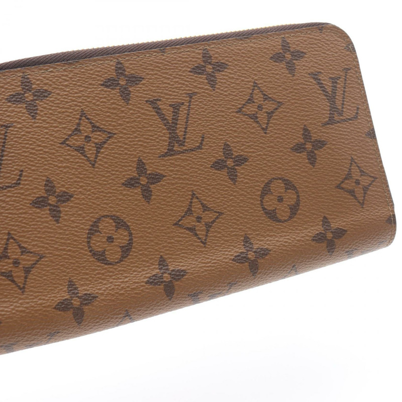 路易威登 Zippy Around 長版皮夾 M82444 Monogram Reverse 帆布二手-5