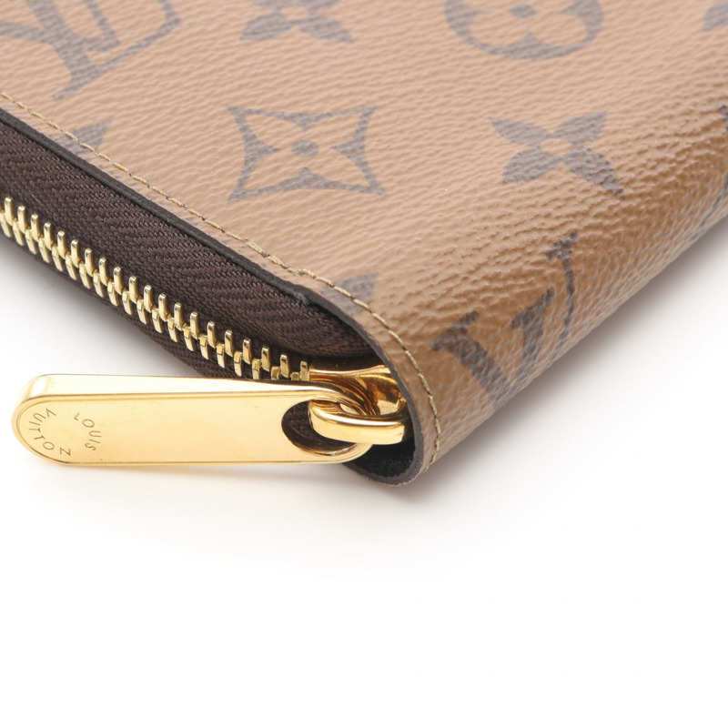 路易威登 Zippy Around 長版皮夾 M82444 Monogram Reverse 帆布二手-6