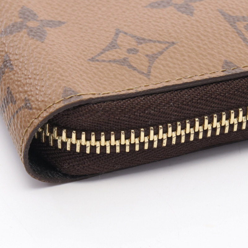 路易威登 Zippy Around 長版皮夾 M82444 Monogram Reverse 帆布二手-7