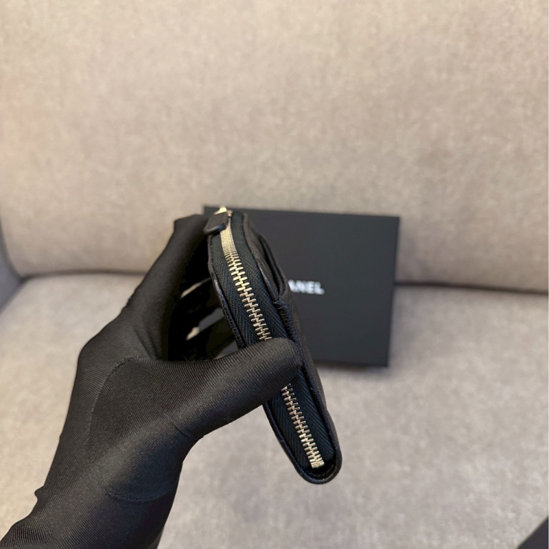 香奈兒L型拉鍊錢包-4