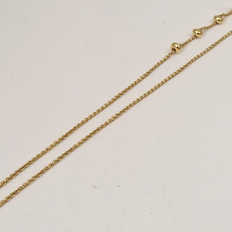 BVLGARI 18K黃金allegra系列彩寶項鏈-4