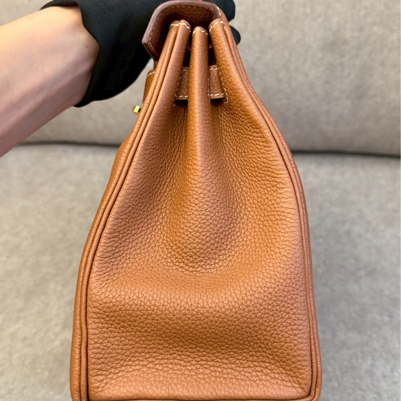 愛馬仕Kelly28金棕togo-4