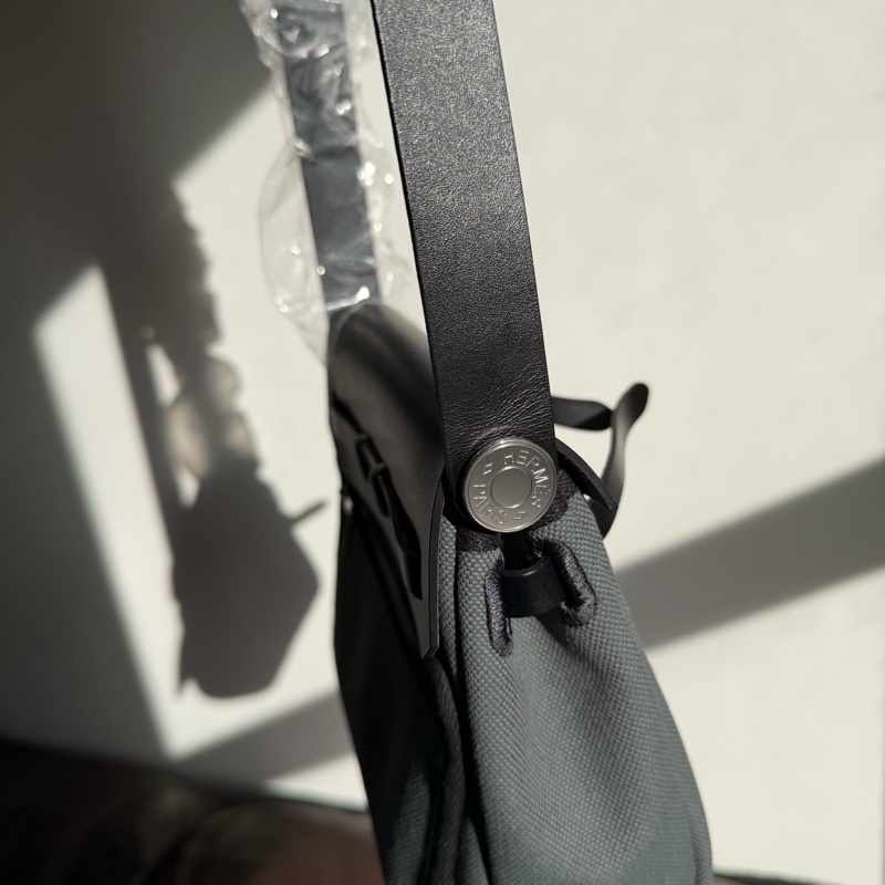 愛馬仕 mini Herbag/ Hermes Herbag Zip 20 Bag - vert mangrove w/ silver hardware 2025 墨綠 銀扣-19