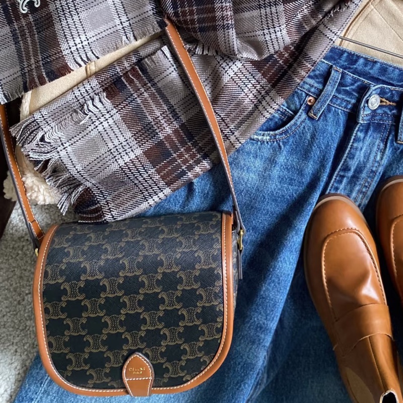 CELINE #凱旋門馬鞍包🎰🎰-3