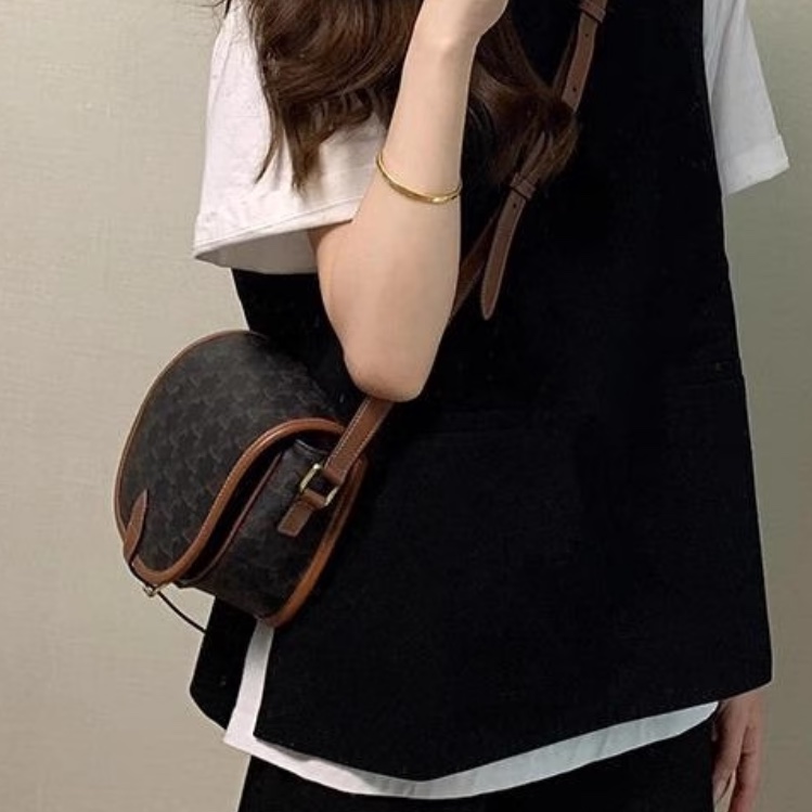 CELINE #凱旋門馬鞍包🎰🎰-7