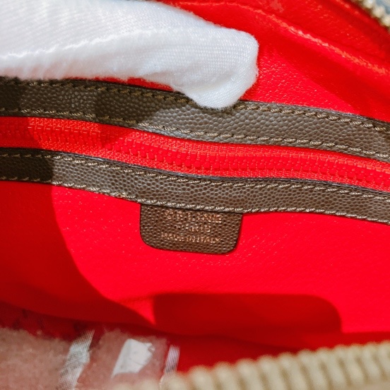 TK1979 思琳中古金色斜挎包CELINE VINTAGE ROUND GOLD BUCKLE SHOULDER BAG CALFSKIN-11