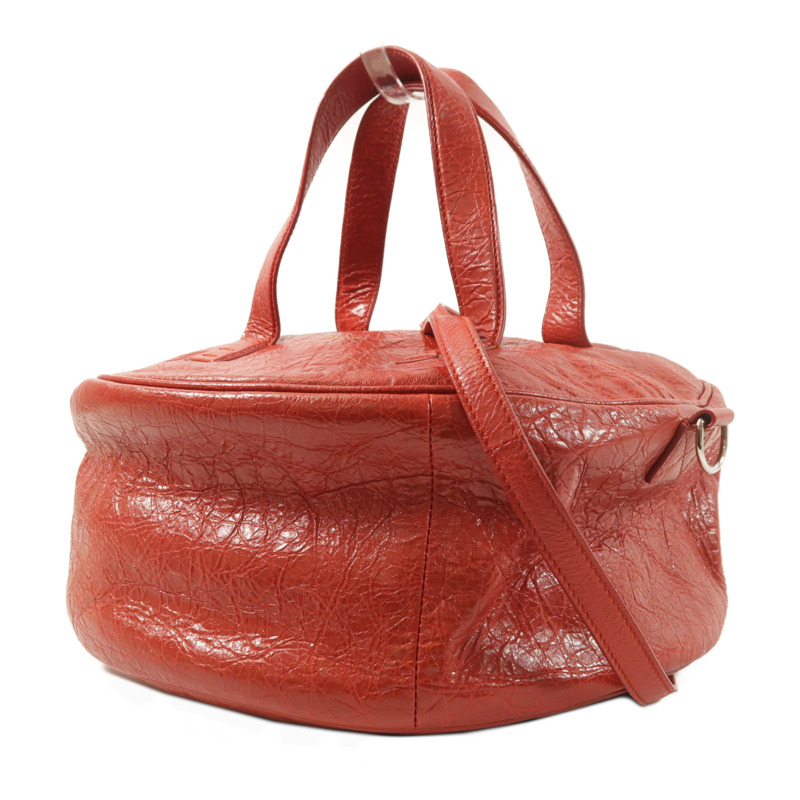 BALENCIAGA 牛皮皮革Air Hobo銀扣手挽肩背兩用袋-2