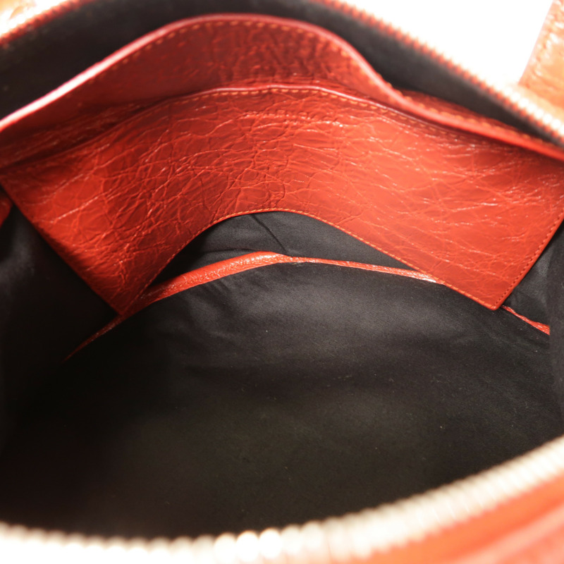 BALENCIAGA 牛皮皮革Air Hobo銀扣手挽肩背兩用袋-5