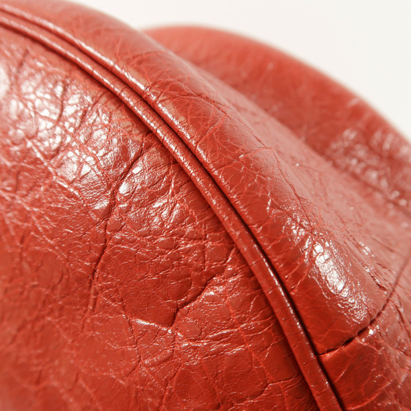 BALENCIAGA 牛皮皮革Air Hobo銀扣手挽肩背兩用袋-10