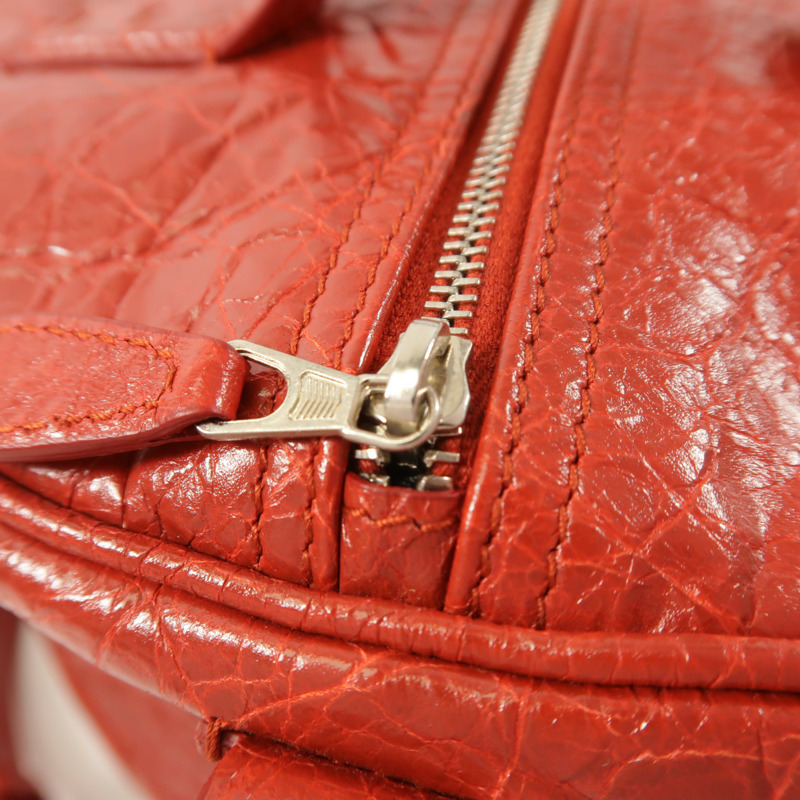 BALENCIAGA 牛皮皮革Air Hobo銀扣手挽肩背兩用袋-16