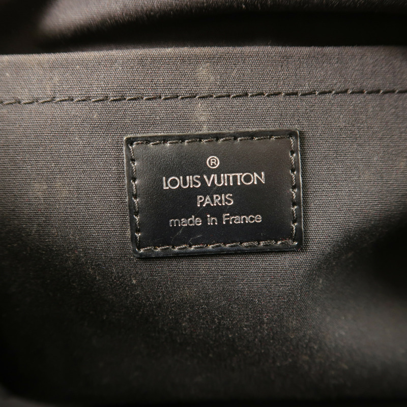 LOUIS VUITTON Epi Bowling Montaigne GM銀扣手挽袋-5