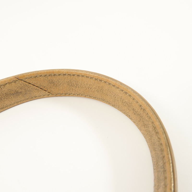 CHANEL 羊皮皮革Drawstring Bag金扣肩背袋-18