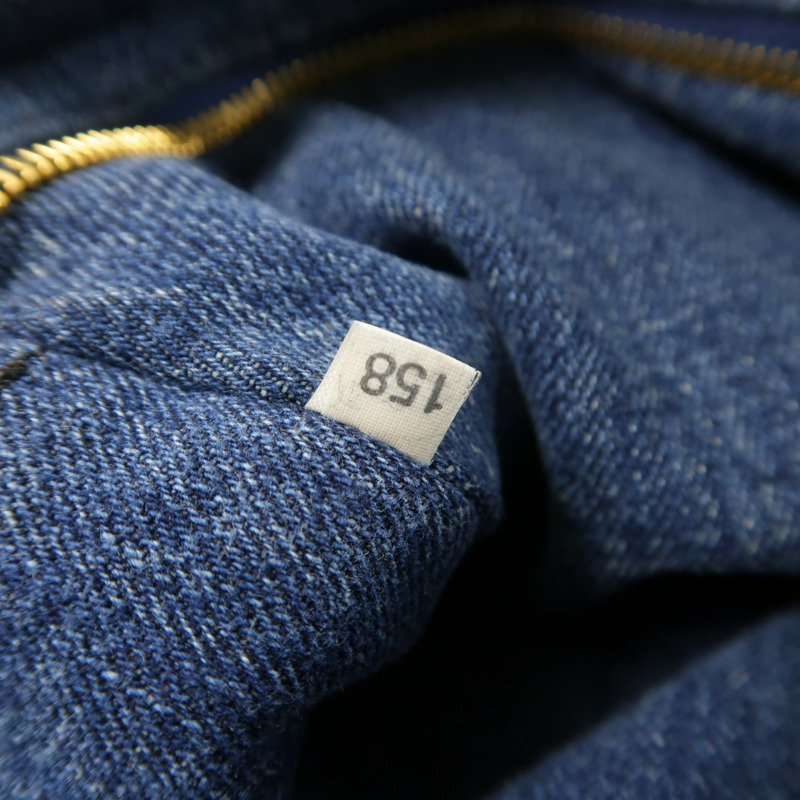 PRADA 牛仔布Canapa Large Tote金扣手挽袋-6