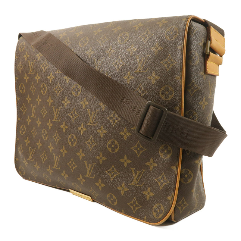 LOUIS VUITTON Monogram Abbesses金扣肩背袋棕色-2