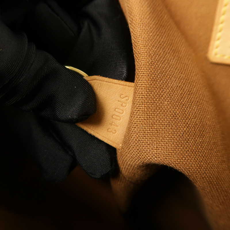 LOUIS VUITTON Monogram Abbesses金扣肩背袋棕色-6