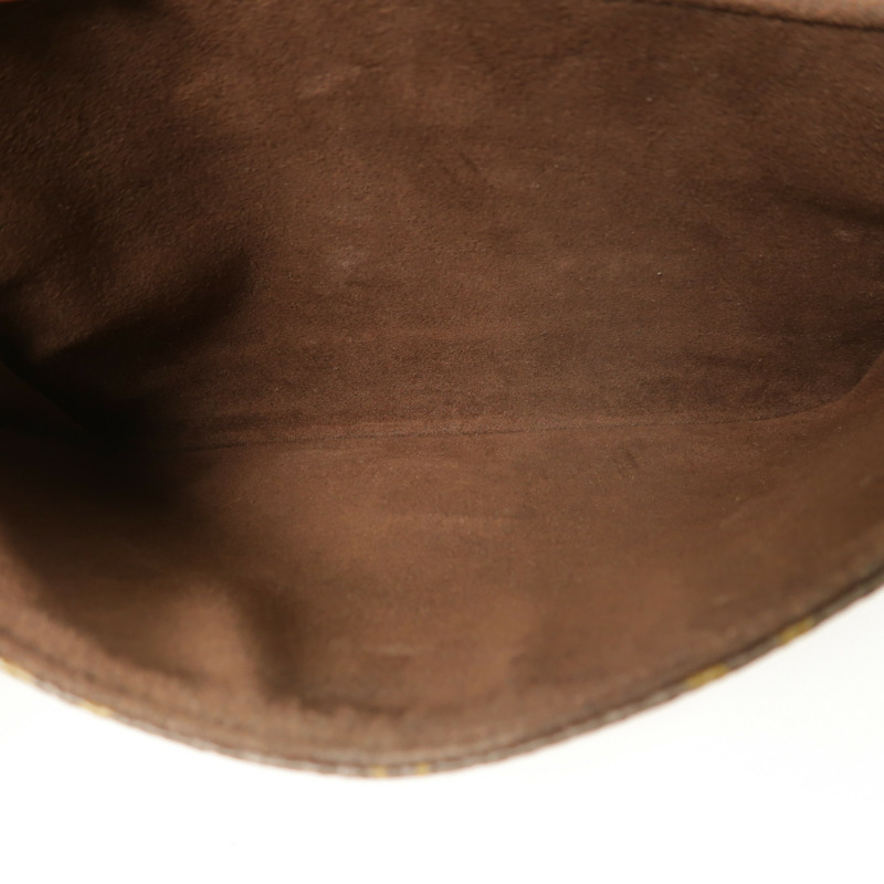 LOUIS VUITTON Monogram Pochette Metis金扣手挽肩背兩用袋棕色-5