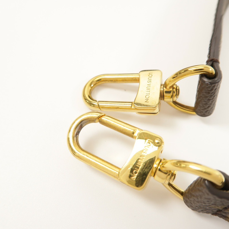 LOUIS VUITTON Monogram Pochette Metis金扣手挽肩背兩用袋棕色-15