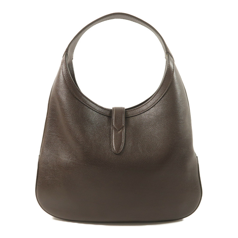 GUCCI 牛皮皮革Jackie Medium金扣肩背袋-1