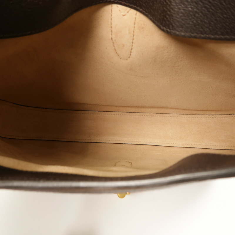 GUCCI 牛皮皮革Jackie Medium金扣肩背袋-4