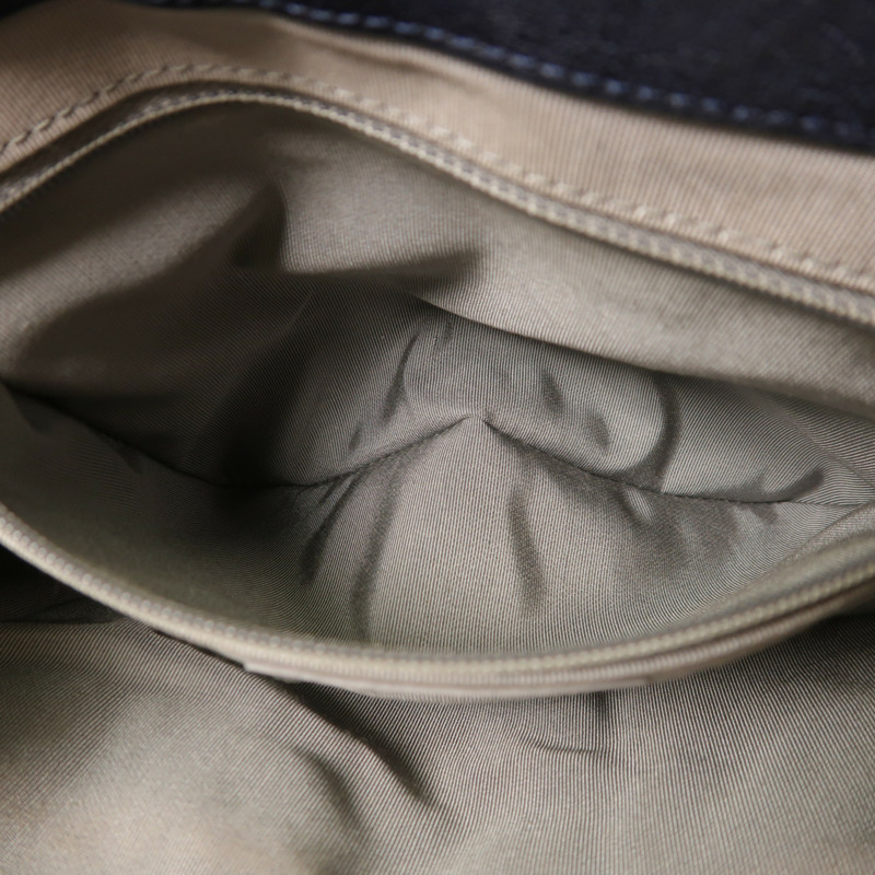 CHANEL 牛皮皮革Chain Shoulder銀扣鏈帶肩背袋-5