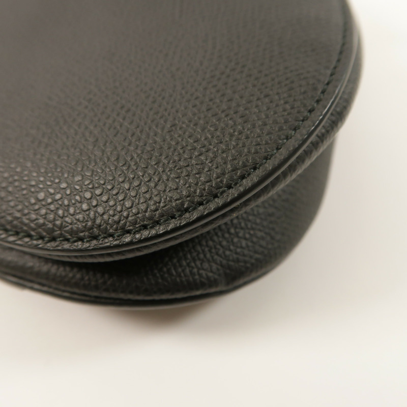 Dior 牛皮皮革Mini Saddle金扣手挽袋-10