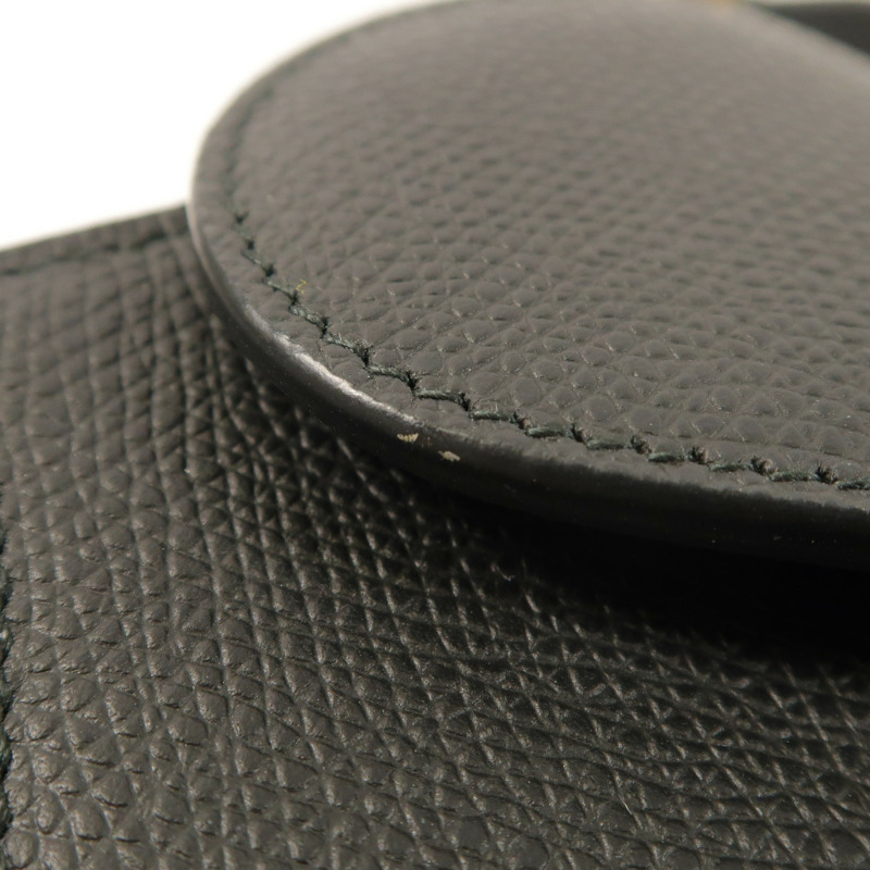 Dior 牛皮皮革Mini Saddle金扣手挽袋-14