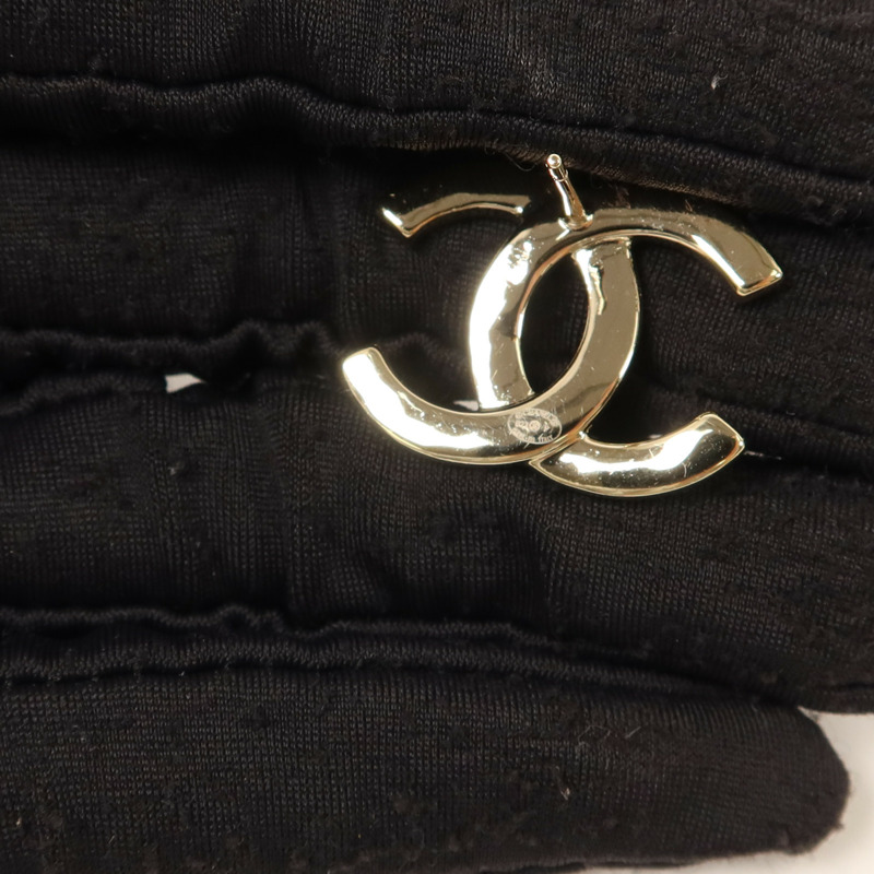 CHANEL 金屬/水晶Pierced Earring耳環-8