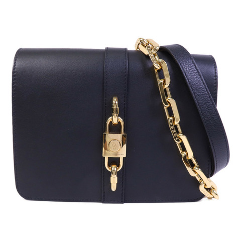 LOUIS VUITTON 牛皮皮革Rendez-Vous金扣鏈帶肩背袋