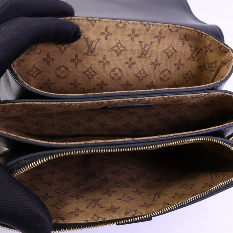 LOUIS VUITTON 牛皮皮革Rendez-Vous金扣鏈帶肩背袋-4