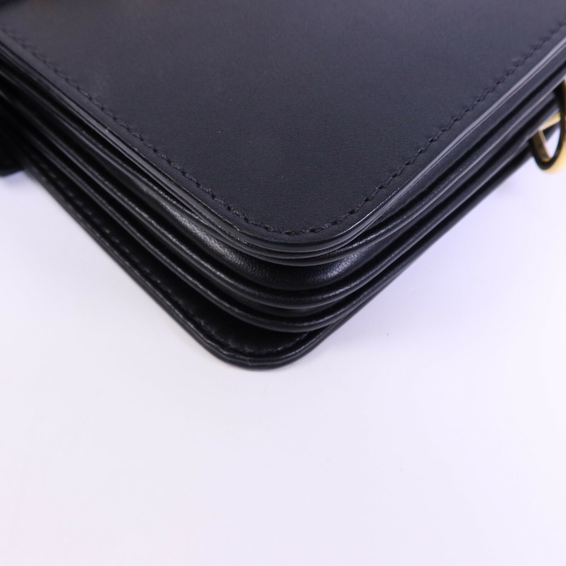 LOUIS VUITTON 牛皮皮革Rendez-Vous金扣鏈帶肩背袋-8