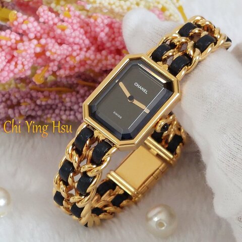 Chanel H0001 🎀實品拍照🎀香奈兒首映系列premiere手錶 L尺寸~二手