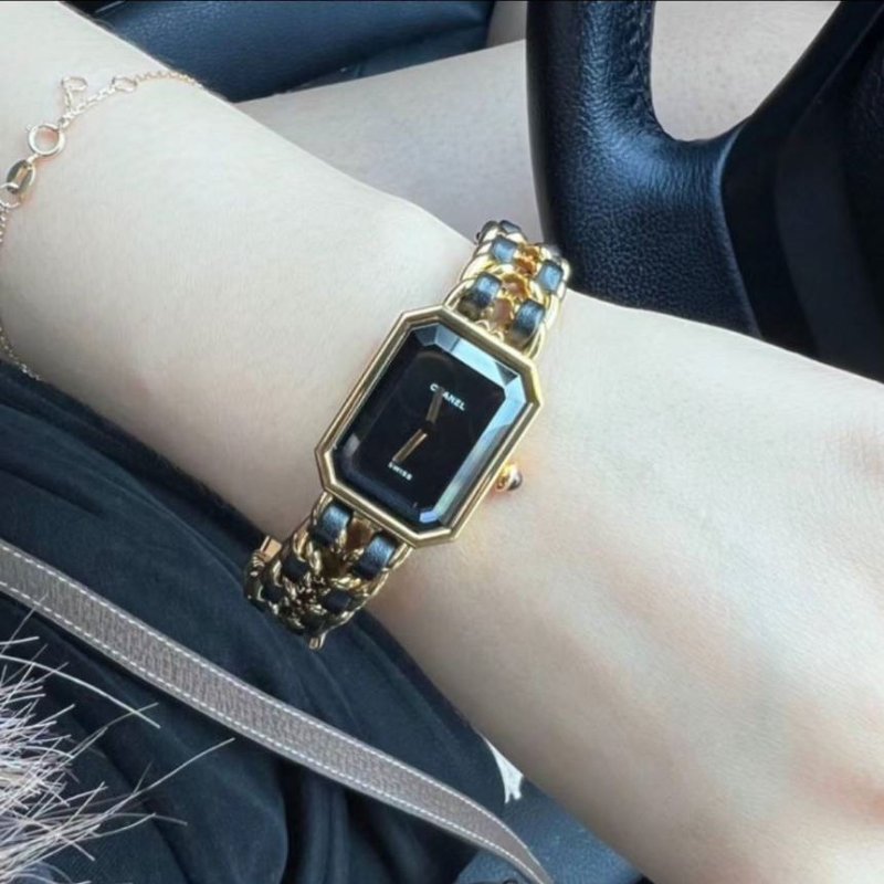 Chanel H0001 🎀實品拍照🎀香奈兒首映系列premiere手錶 L尺寸~二手-4