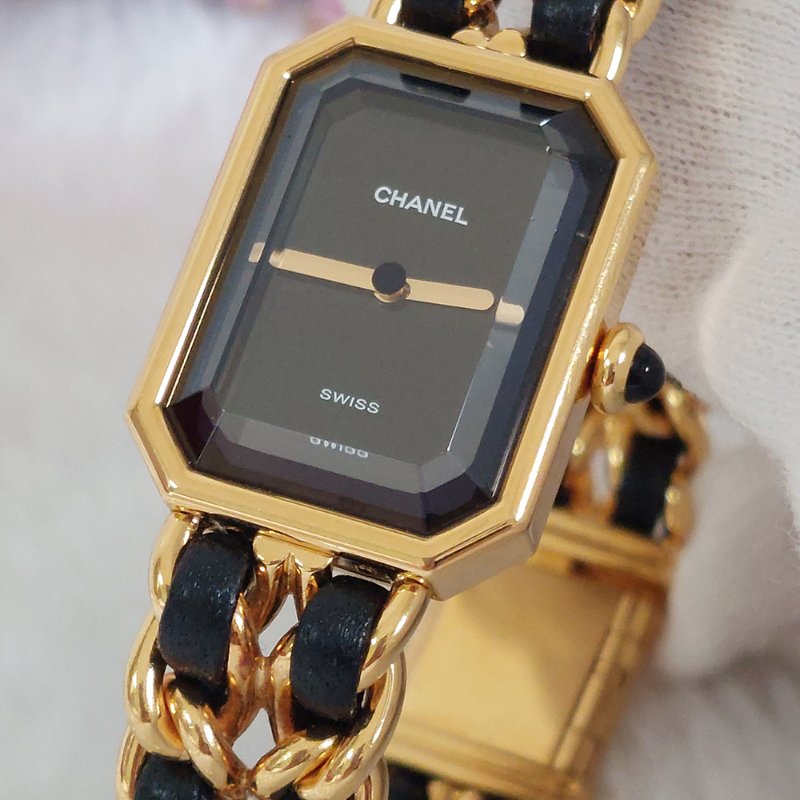 Chanel H0001 🎀實品拍照🎀香奈兒首映系列premiere手錶 L尺寸~二手-11
