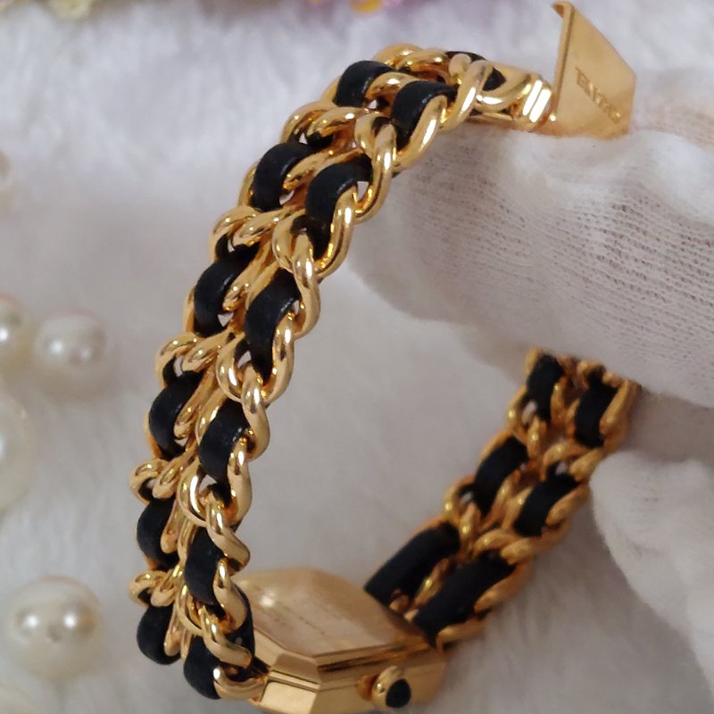 Chanel H0001 🎀實品拍照🎀香奈兒首映系列premiere手錶 L尺寸~二手-23