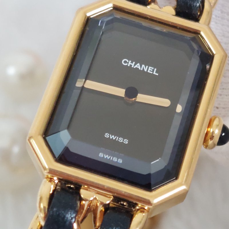 Chanel H0001 🎀實品拍照🎀香奈兒首映系列premiere手錶 L尺寸~二手-60