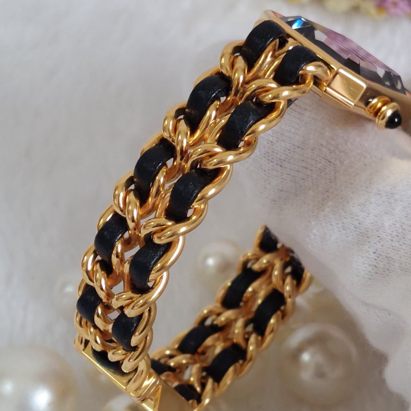 Chanel H0001 🎀實品拍照🎀香奈兒首映系列premiere手錶 L尺寸~二手-70