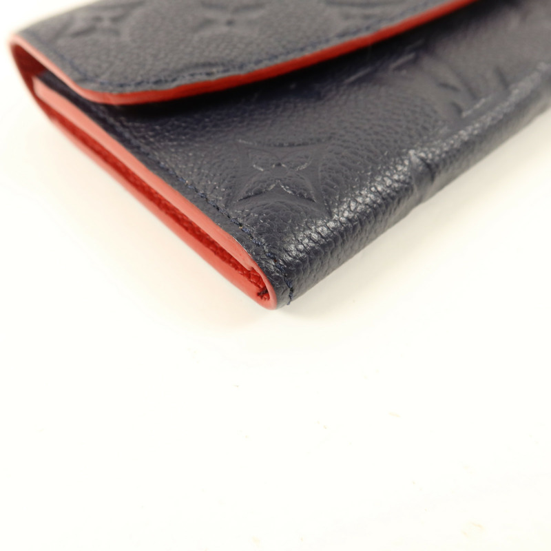 LOUIS VUITTON Monogram Empreinte Blooming Flower Wallet金扣長錢包-11