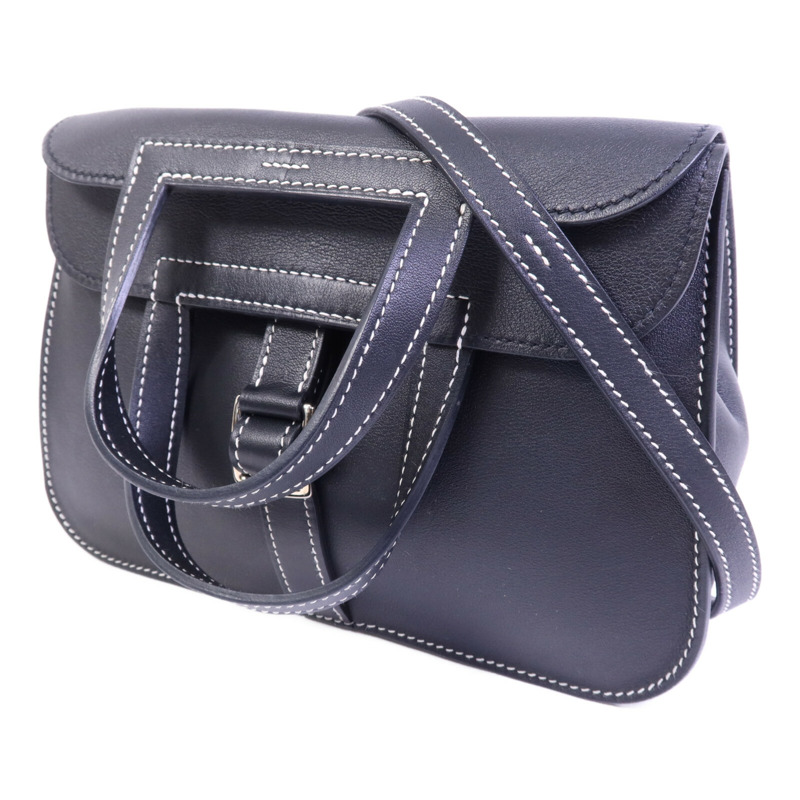 HERMES Mini Halzan手挽肩背兩用袋Noir-2
