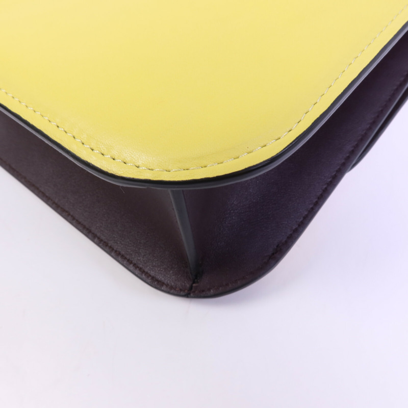 Valentino 牛皮皮革Garavani Glam Lock金扣鏈帶肩背袋-12