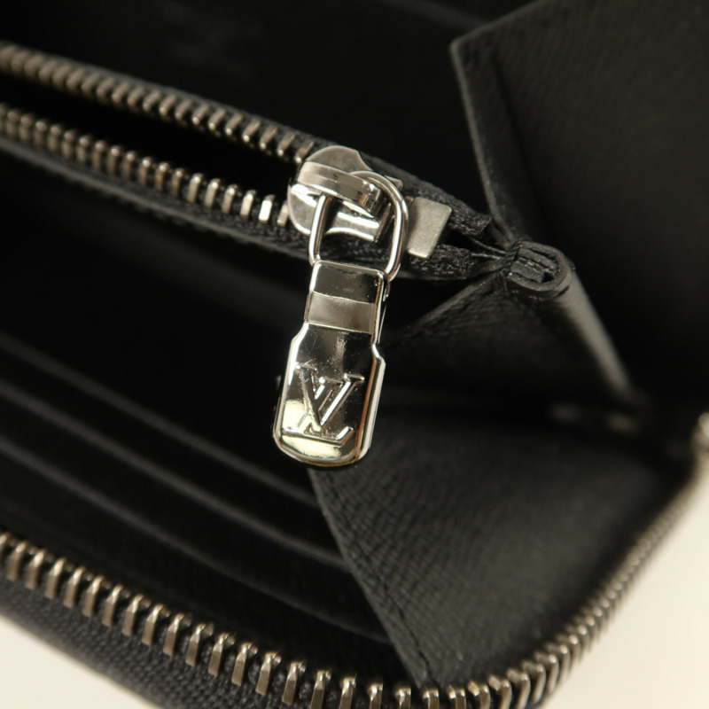 LOUIS VUITTON Monogram Eclipse Long Zipper Wallet銀扣長錢包-6