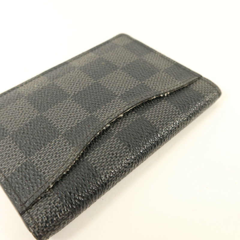 LOUIS VUITTON Damier Graphite Card Case卡片套-11