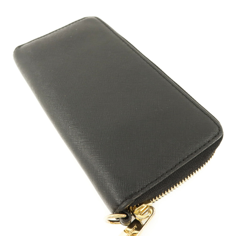 Michael Kors 牛皮皮革Zipper Round Wallet金扣錢包-3