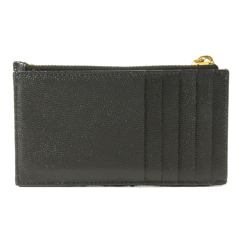 SAINT LAURENT 牛皮皮革Card Case金扣卡片套-1